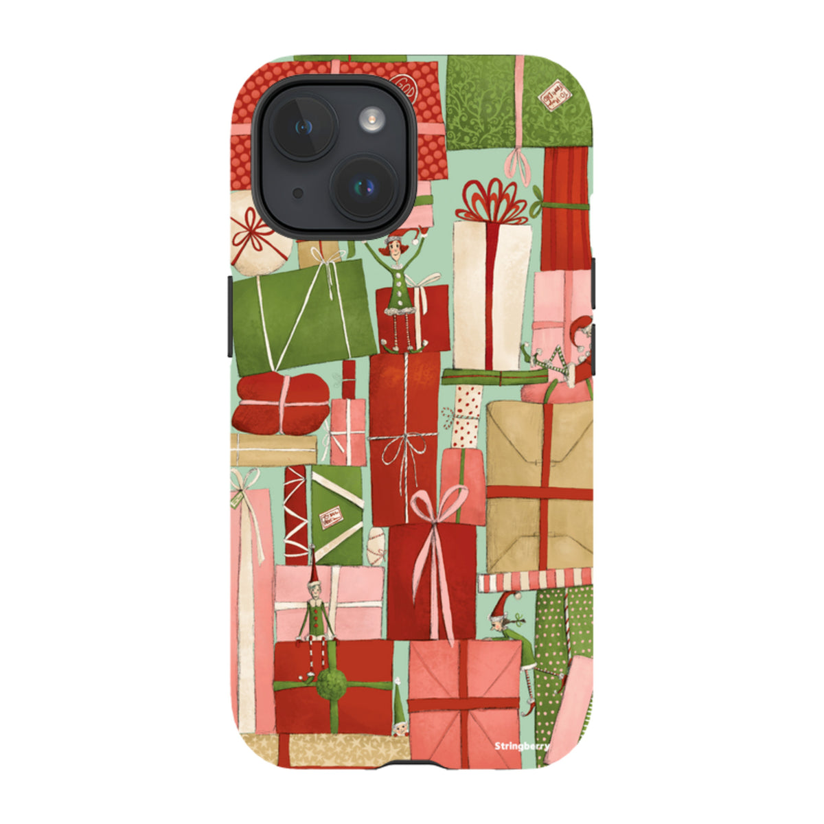 iPhone MagSafe Tough Case - Santas Helpers II By Maja Lindberg