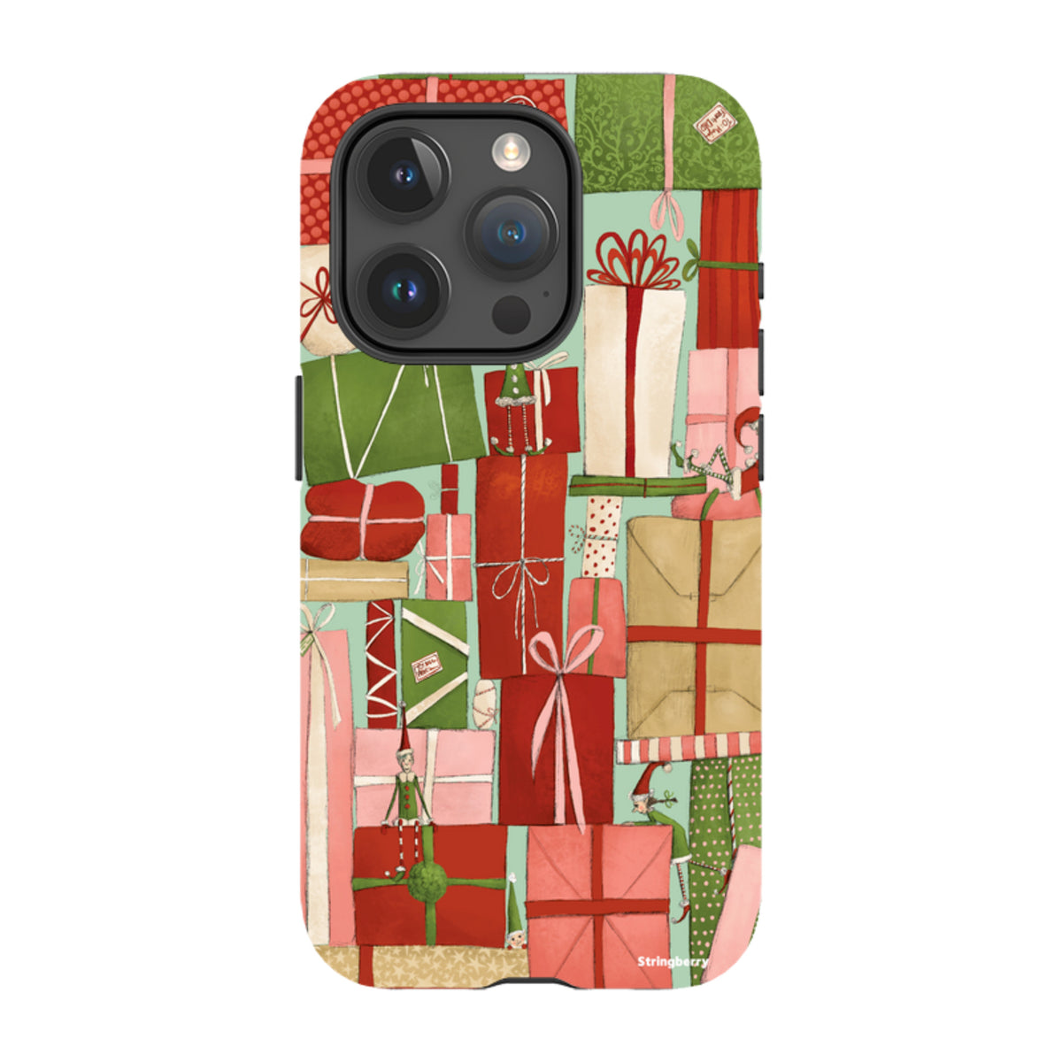 iPhone MagSafe Tough Case - Santas Helpers II By Maja Lindberg
