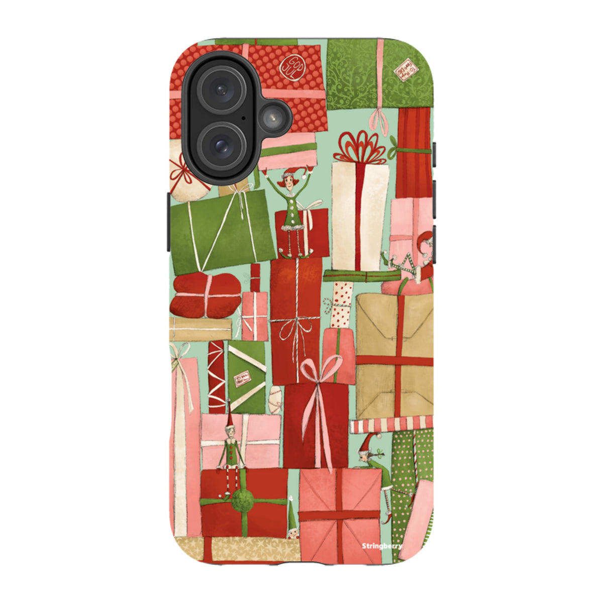 iPhone MagSafe Tough Case - Santas Helpers II By Maja Lindberg