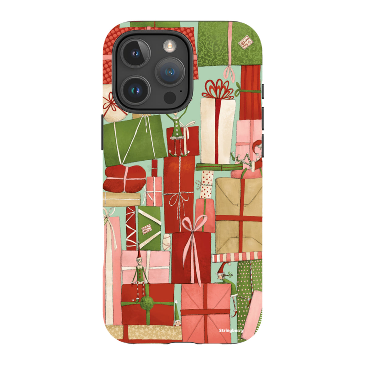 iPhone MagSafe Tough Case - Santas Helpers II By Maja Lindberg