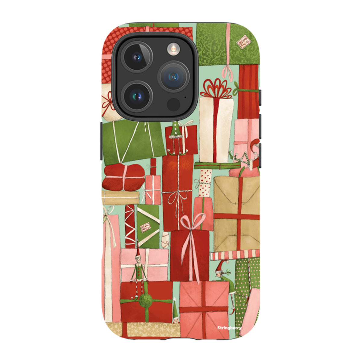 iPhone MagSafe Tough Case - Santas Helpers II By Maja Lindberg