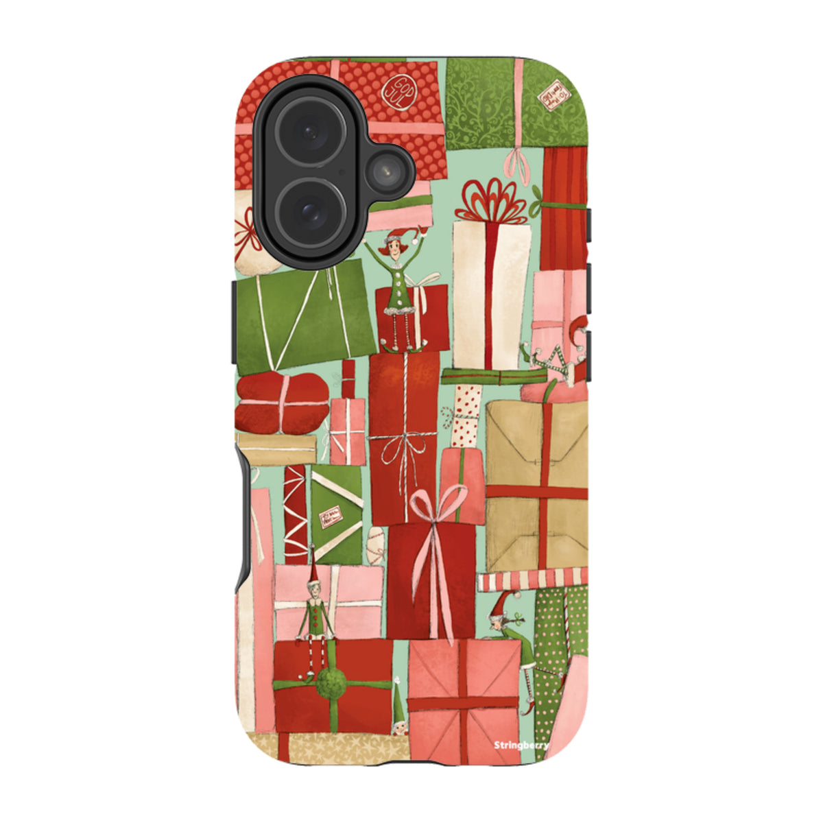 iPhone MagSafe Tough Case - Santas Helpers II By Maja Lindberg