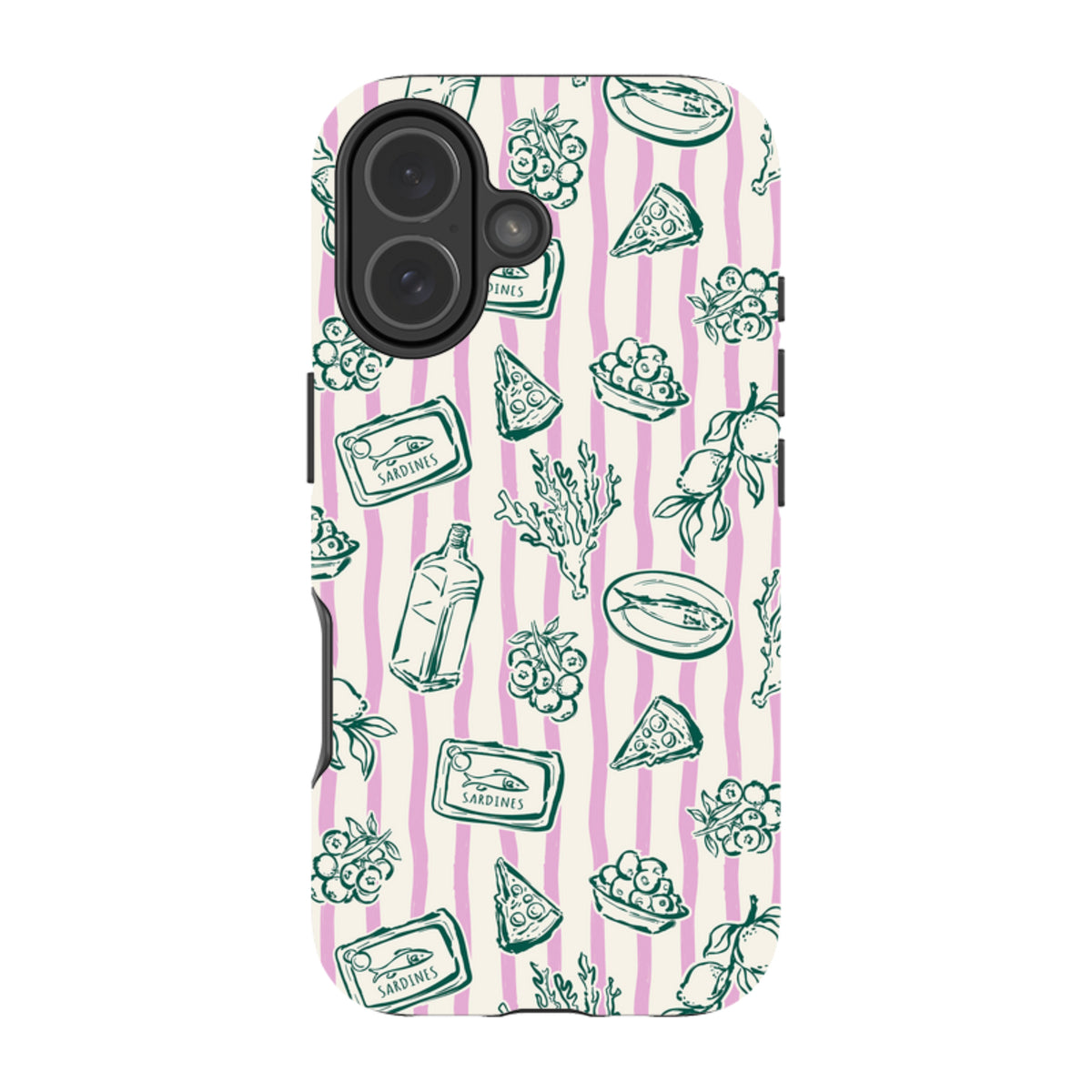iPhone MagSafe Tough Case - Sardines and Gin