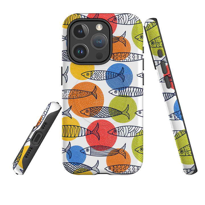 iPhone MagSafe Tough Case - Sardines In Colour