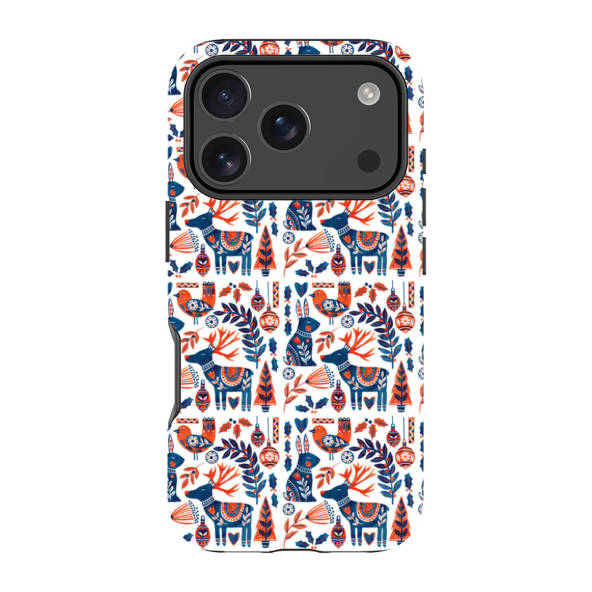 iPhone MagSafe Tough Case - Scandi Animals By Tracey English