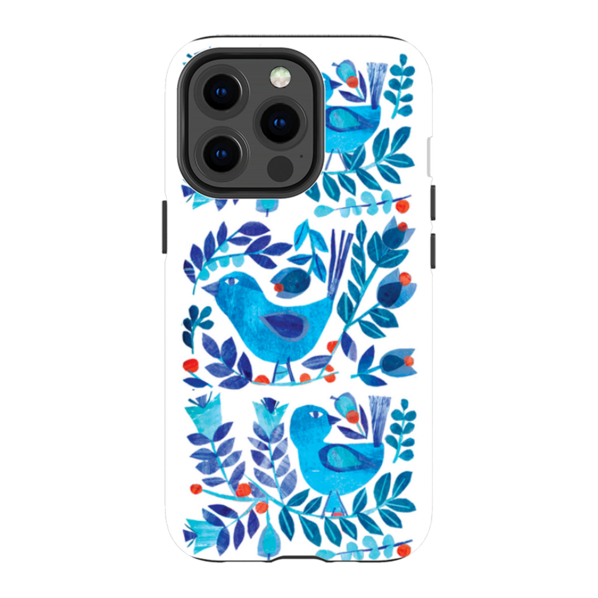 iPhone MagSafe Tough Case - Scandi Birds By Tracey English