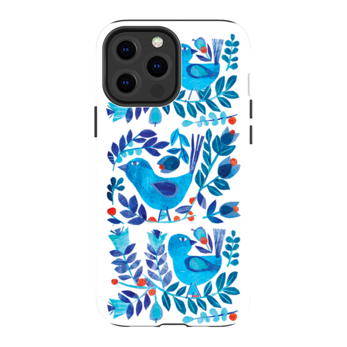 iPhone MagSafe Tough Case - Scandi Birds By Tracey English