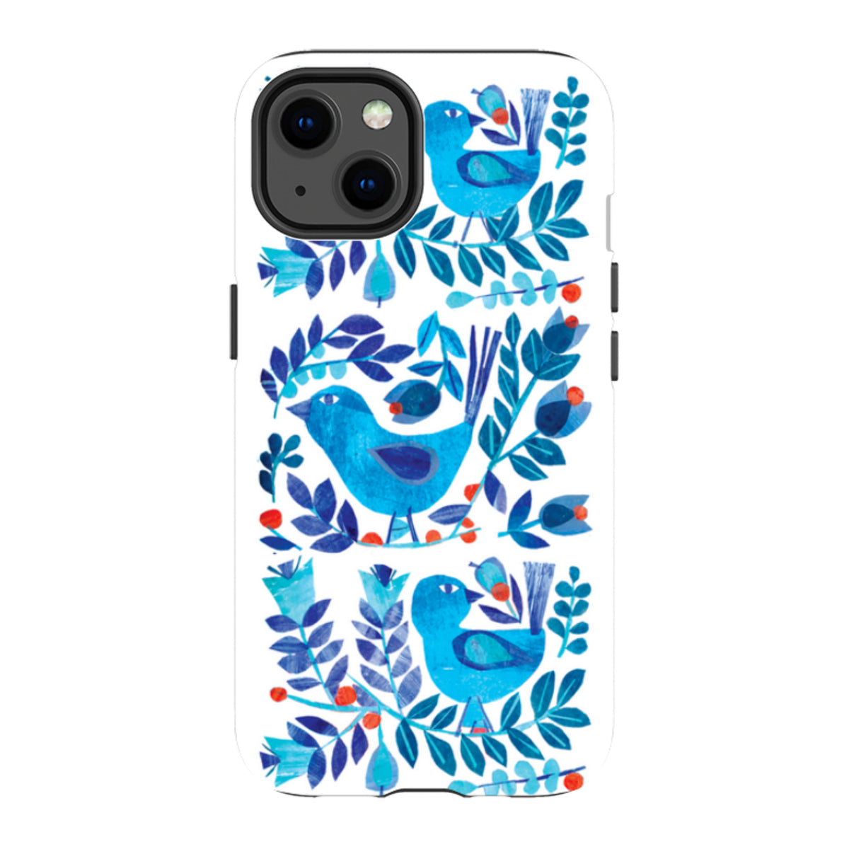 iPhone MagSafe Tough Case - Scandi Birds By Tracey English