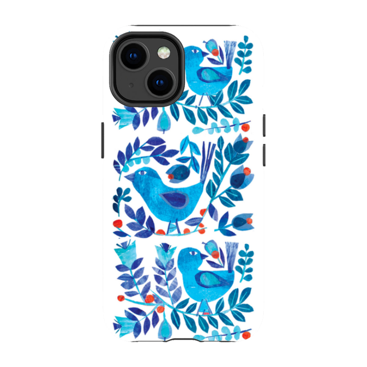 iPhone MagSafe Tough Case - Scandi Birds By Tracey English