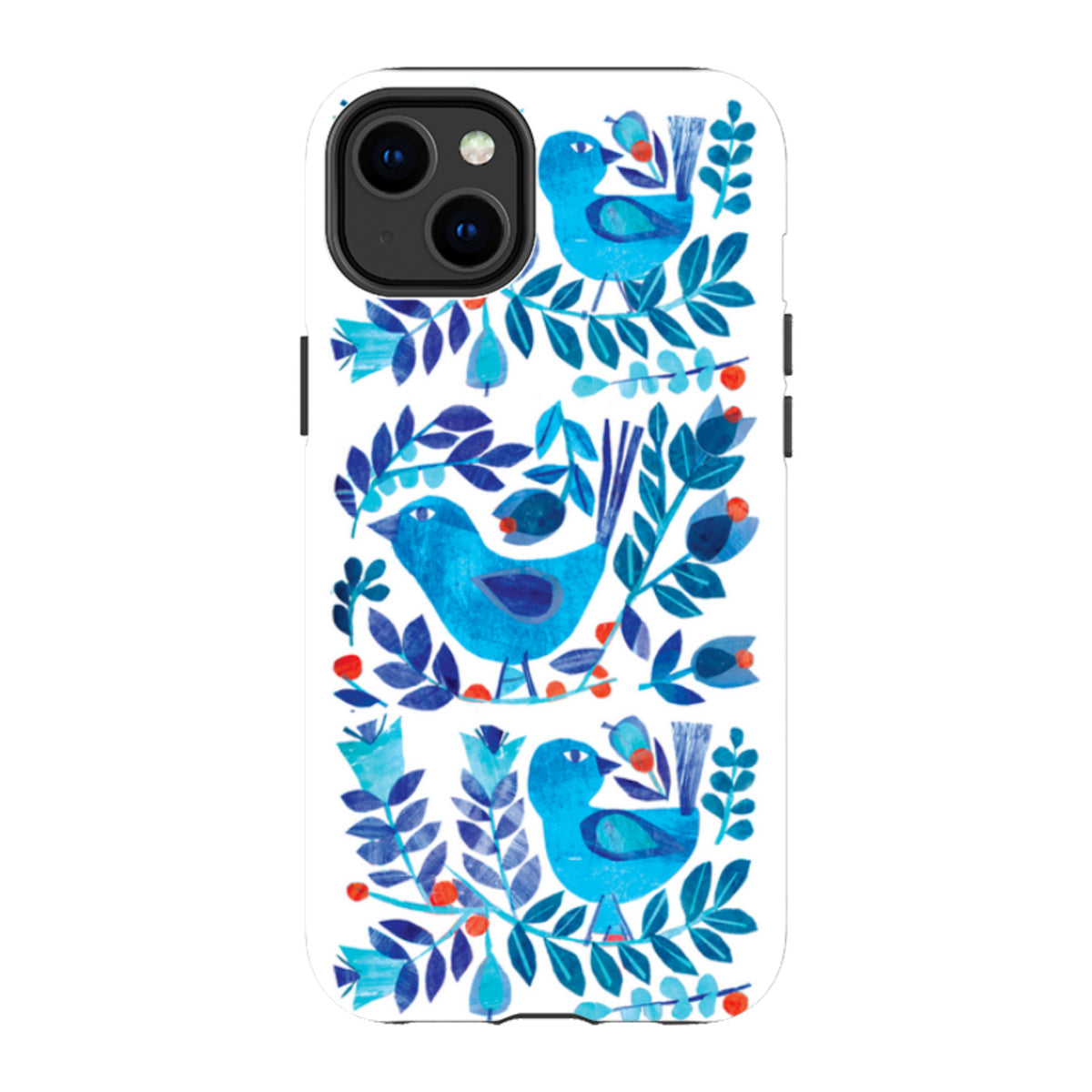 iPhone MagSafe Tough Case - Scandi Birds By Tracey English