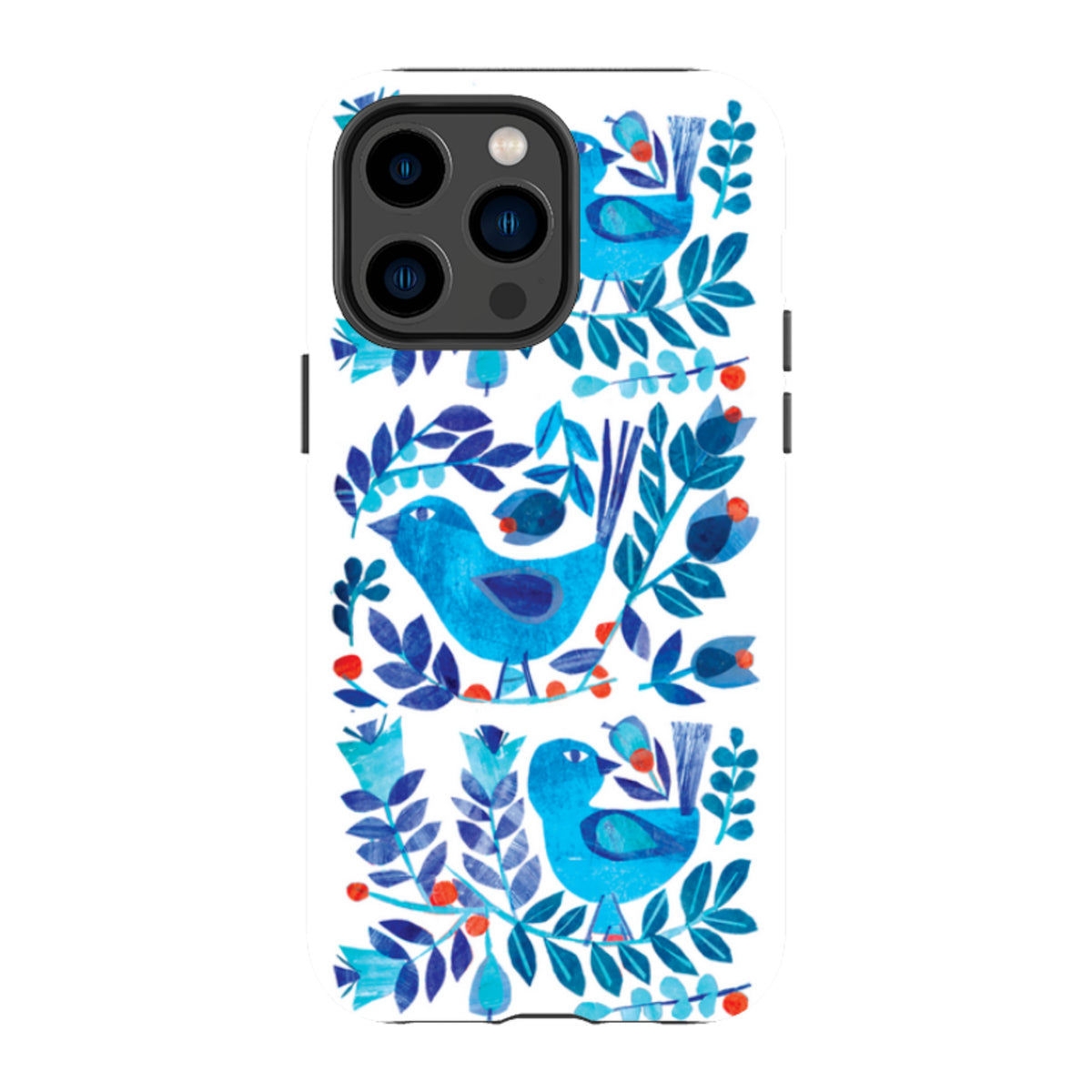 iPhone MagSafe Tough Case - Scandi Birds By Tracey English
