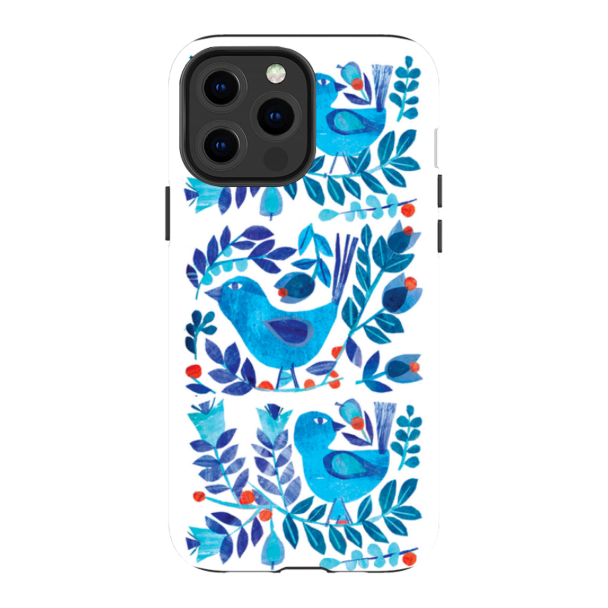 iPhone MagSafe Tough Case - Scandi Birds By Tracey English