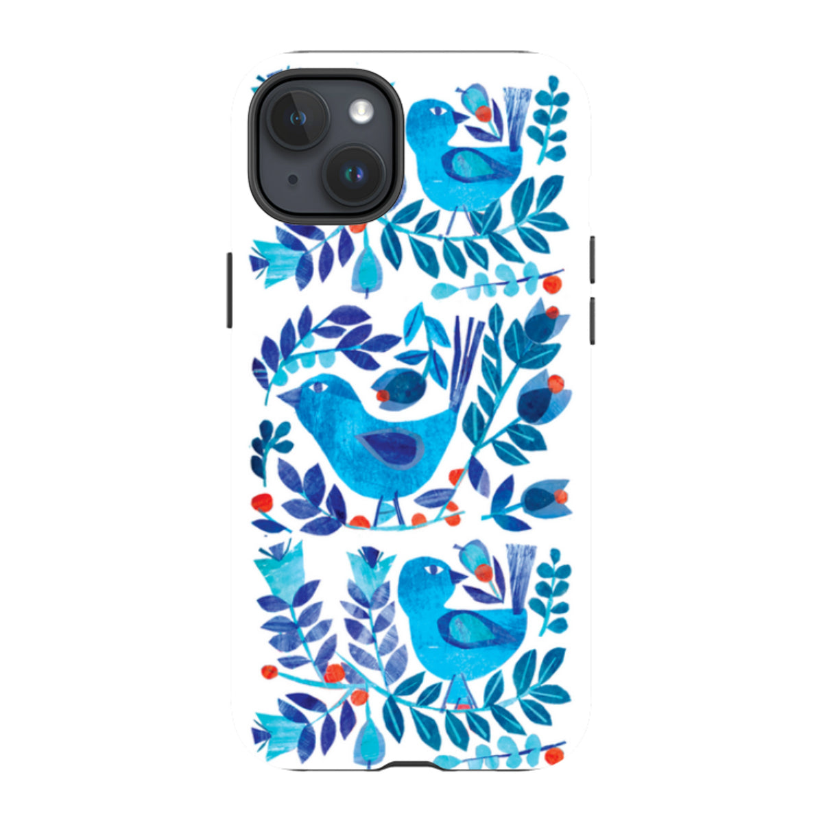 iPhone MagSafe Tough Case - Scandi Birds By Tracey English