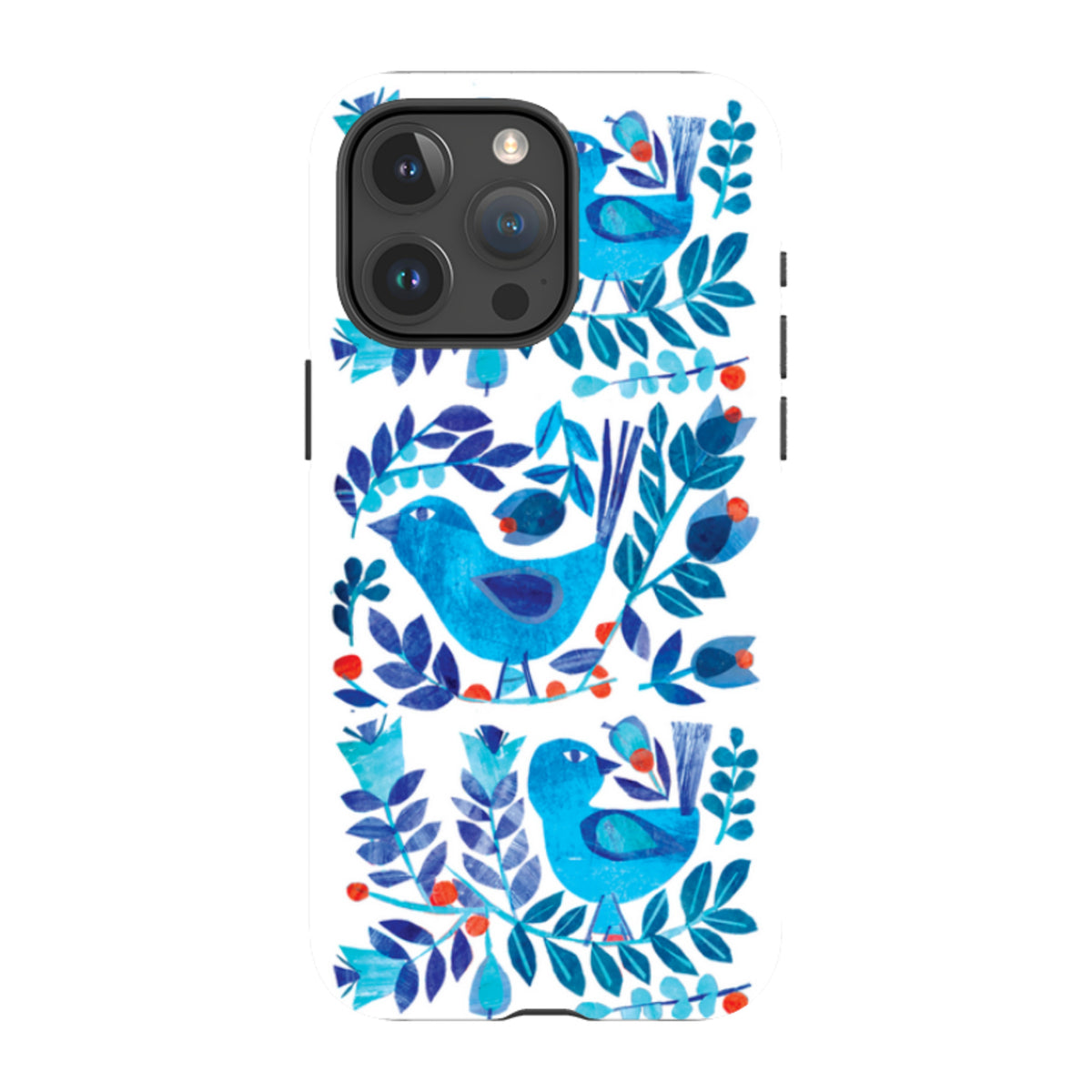 iPhone MagSafe Tough Case - Scandi Birds By Tracey English