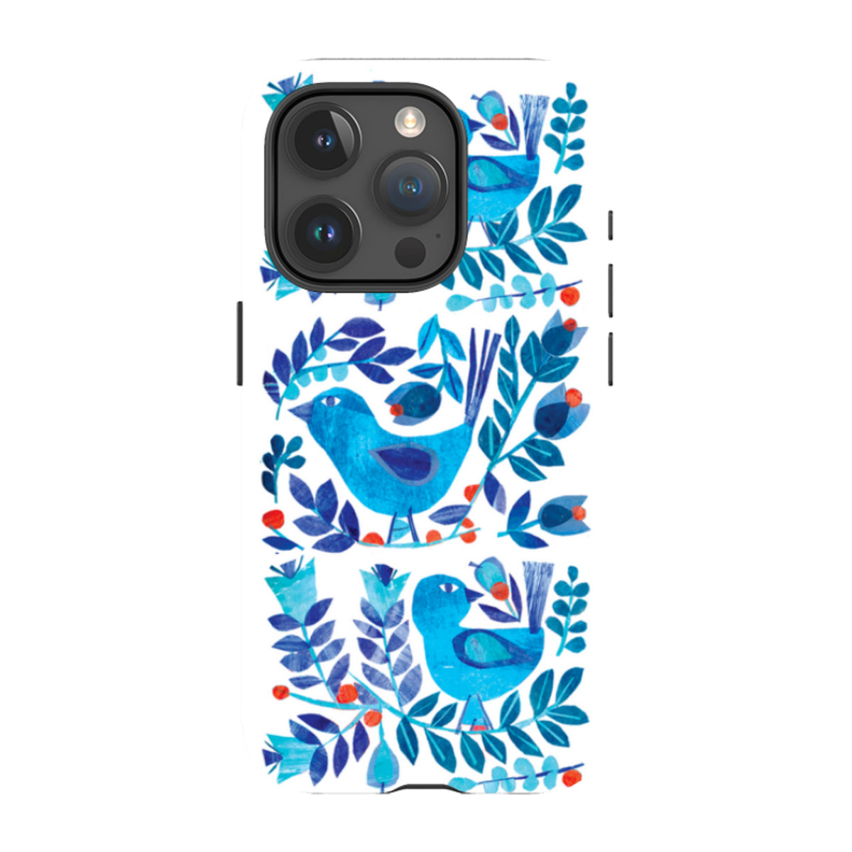 iPhone MagSafe Tough Case - Scandi Birds By Tracey English