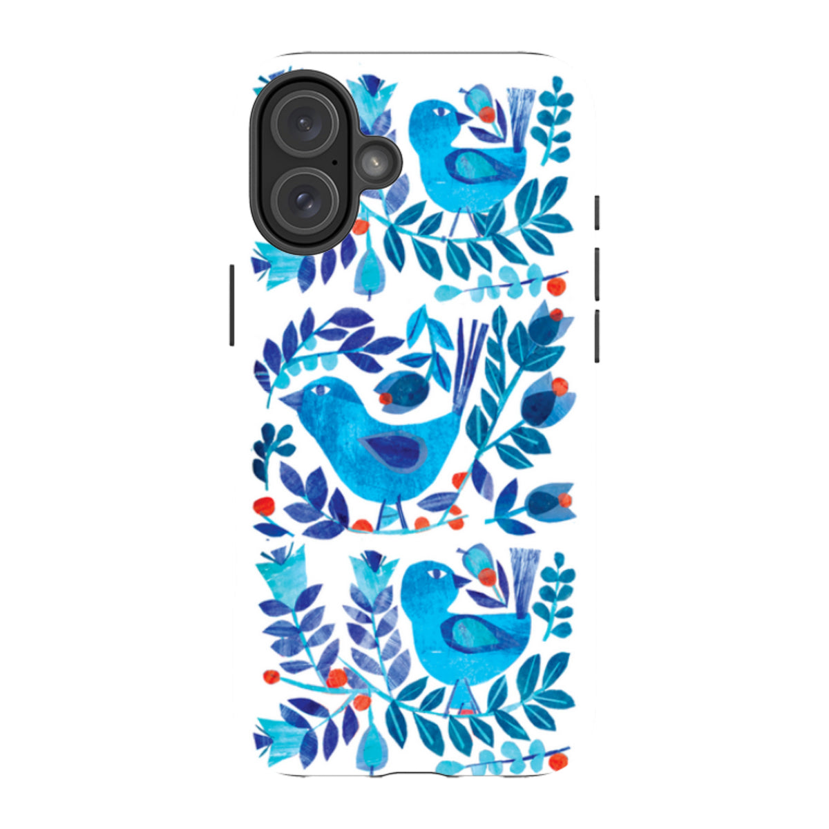 iPhone MagSafe Tough Case - Scandi Birds By Tracey English