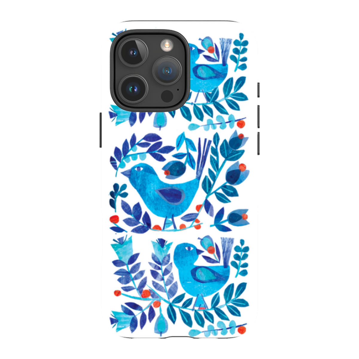 iPhone MagSafe Tough Case - Scandi Birds By Tracey English