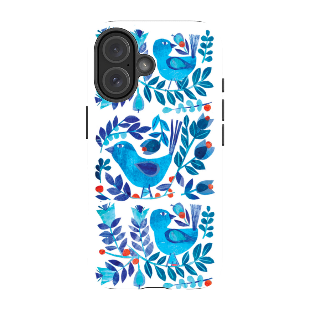 iPhone MagSafe Tough Case - Scandi Birds By Tracey English