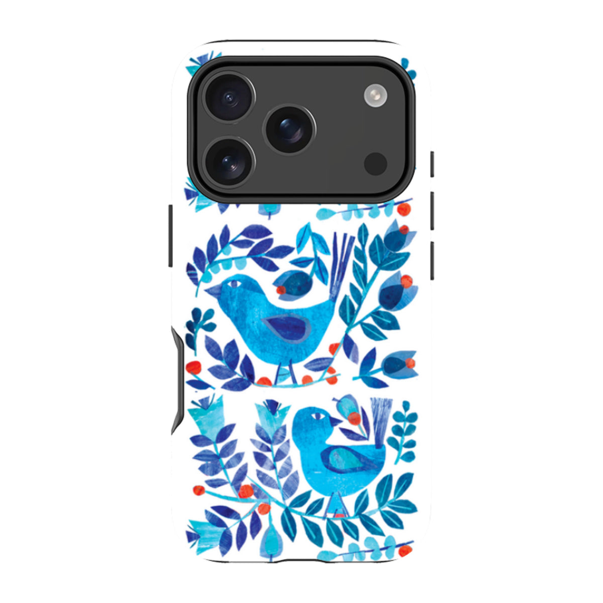 iPhone MagSafe Tough Case - Scandi Birds By Tracey English