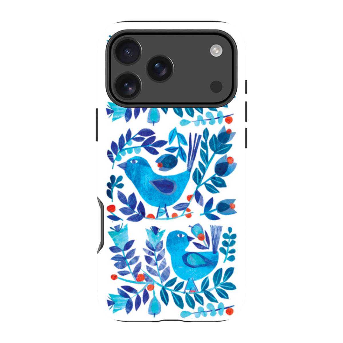 iPhone MagSafe Tough Case - Scandi Birds By Tracey English