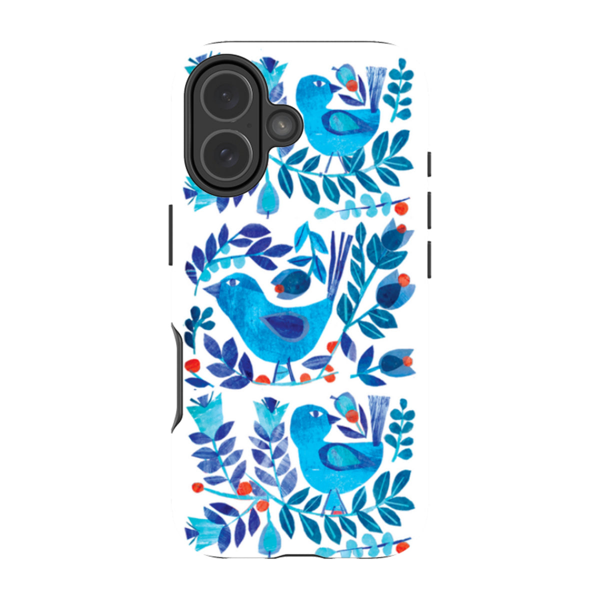 iPhone MagSafe Tough Case - Scandi Birds By Tracey English
