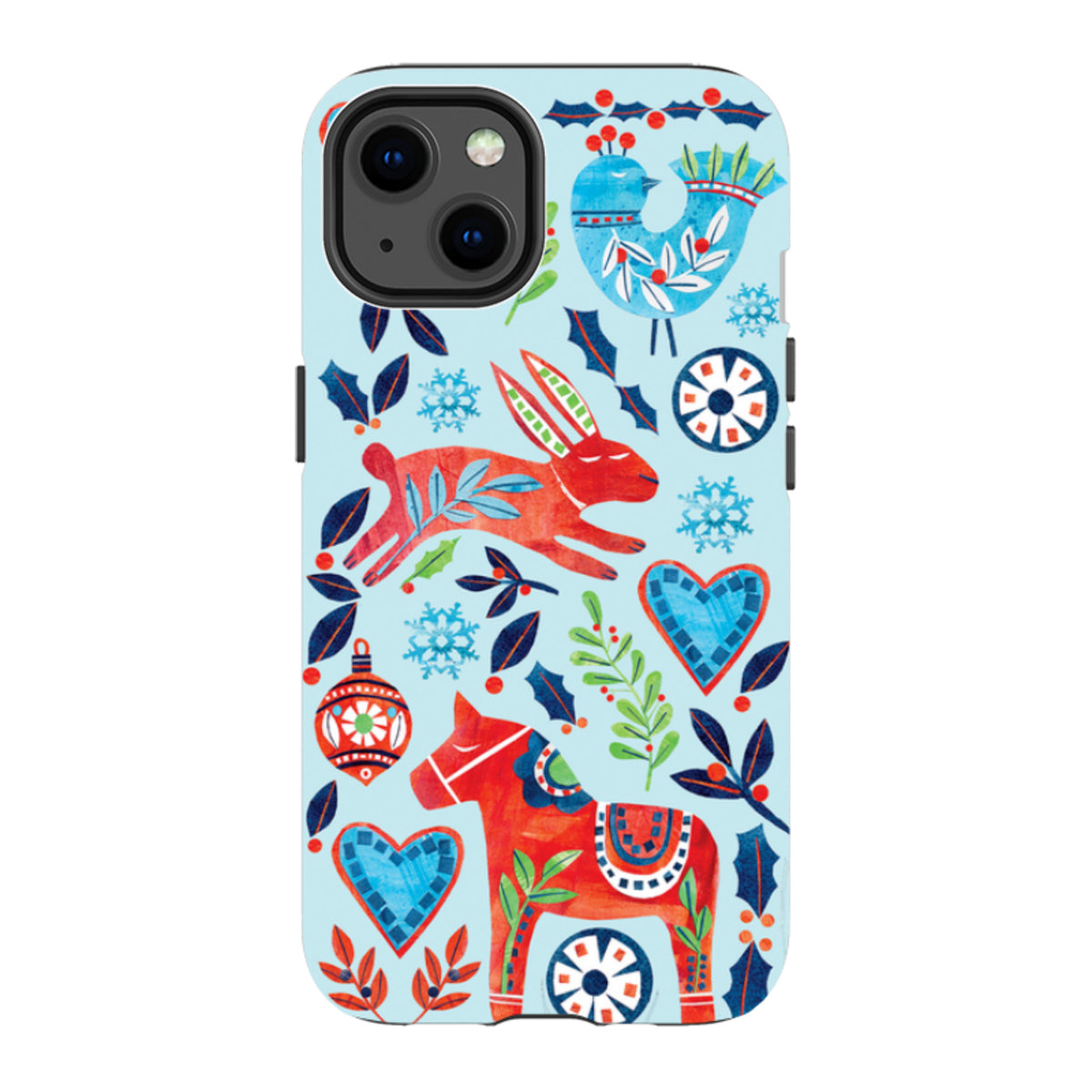 iPhone MagSafe Tough Case - Scandi Holidays By Tracey English