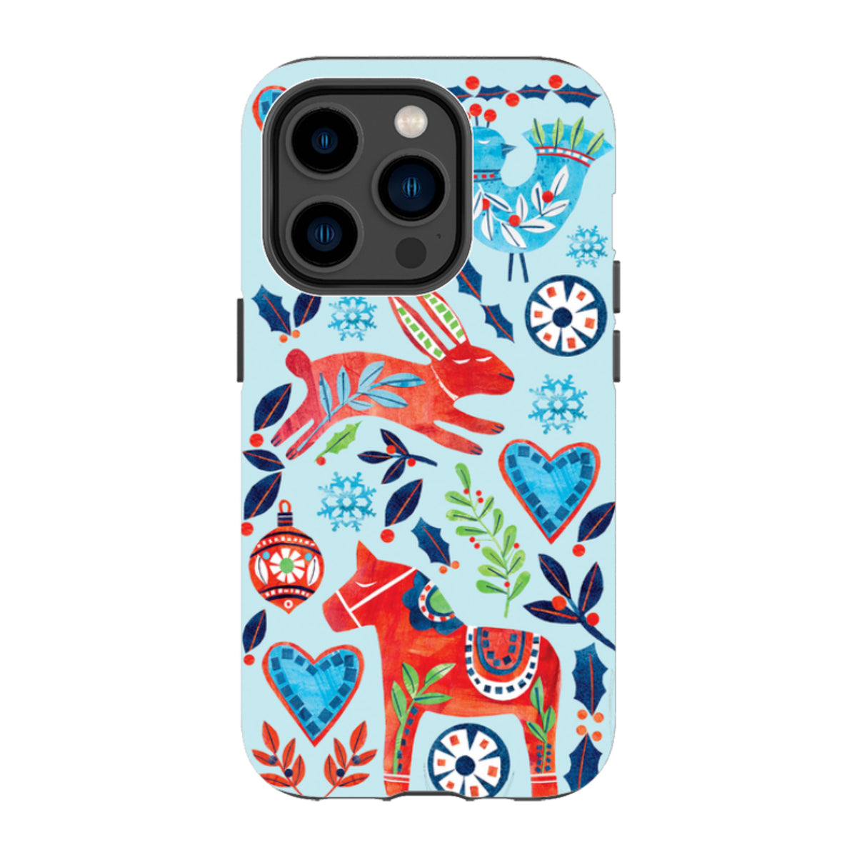 iPhone MagSafe Tough Case - Scandi Holidays By Tracey English