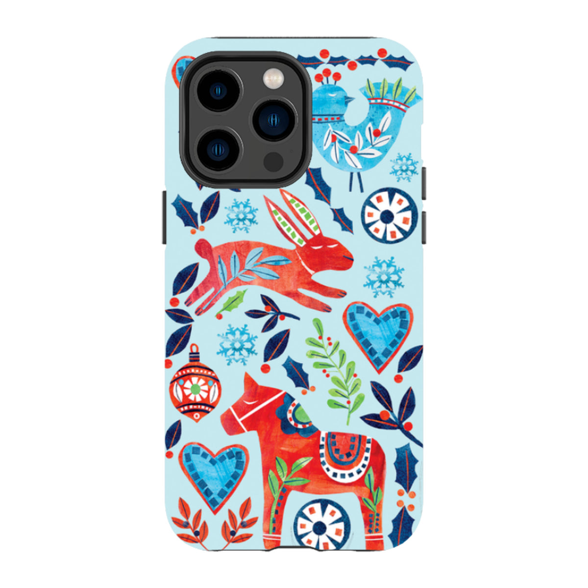 iPhone MagSafe Tough Case - Scandi Holidays By Tracey English