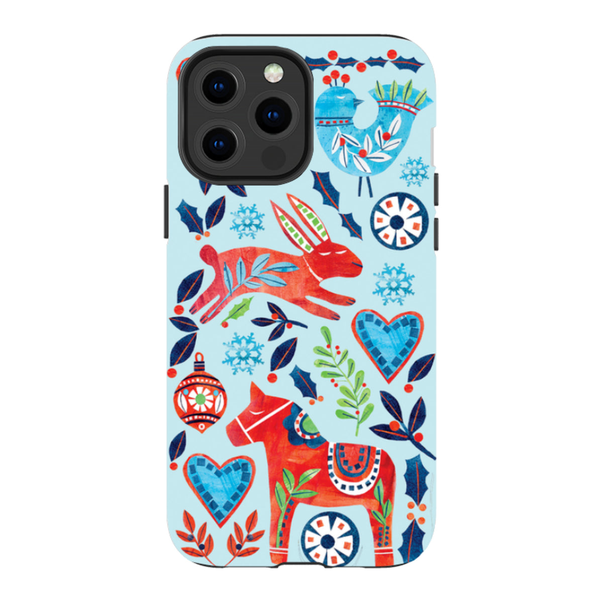 iPhone MagSafe Tough Case - Scandi Holidays By Tracey English
