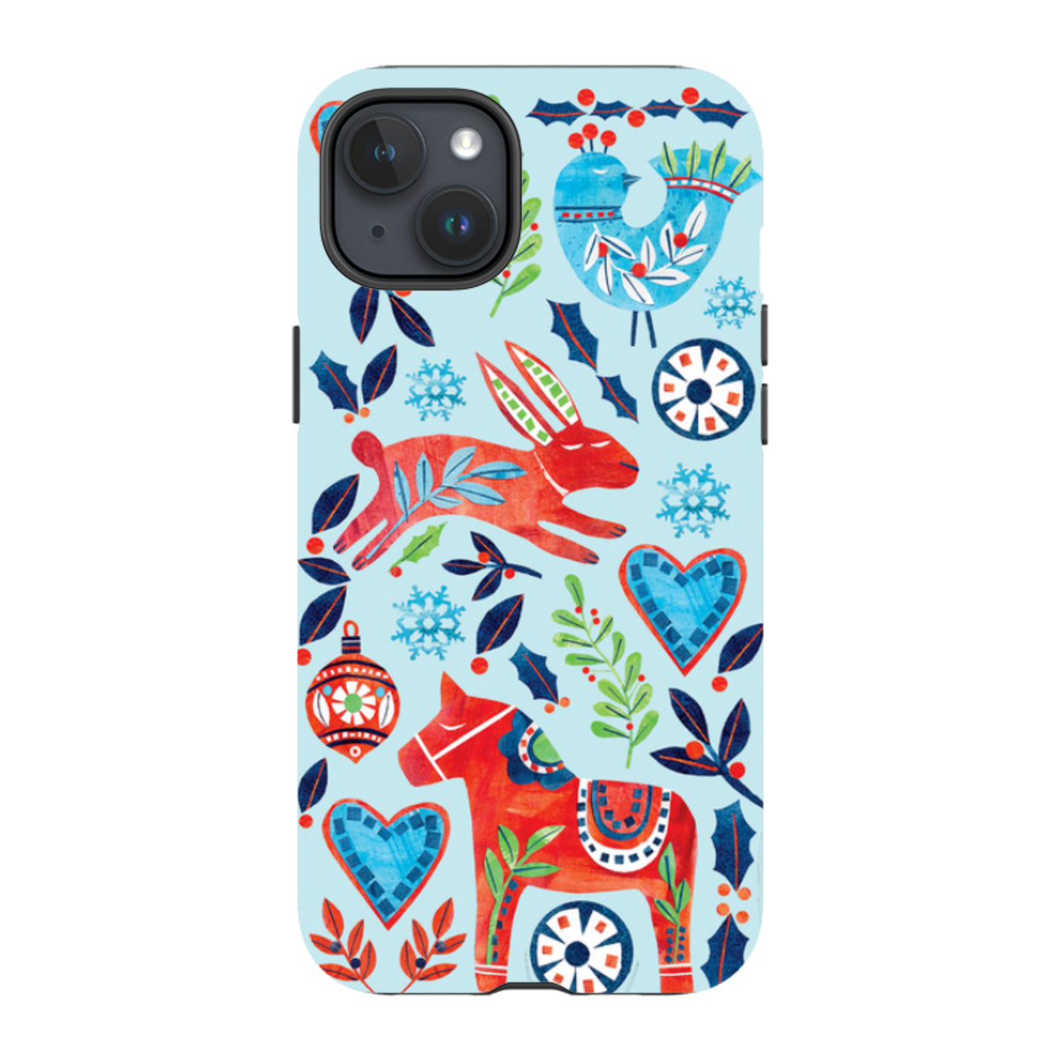 iPhone MagSafe Tough Case - Scandi Holidays By Tracey English