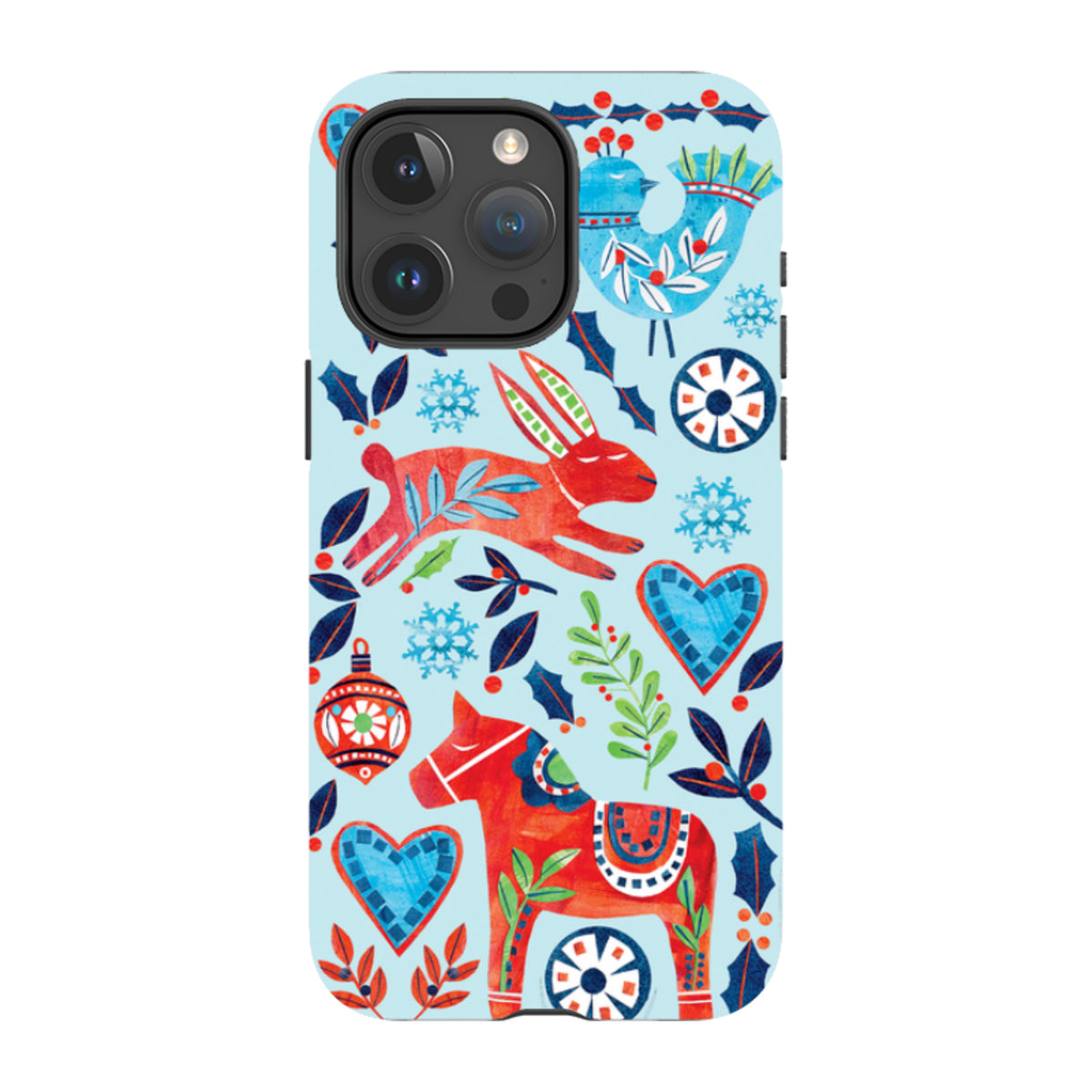 iPhone MagSafe Tough Case - Scandi Holidays By Tracey English