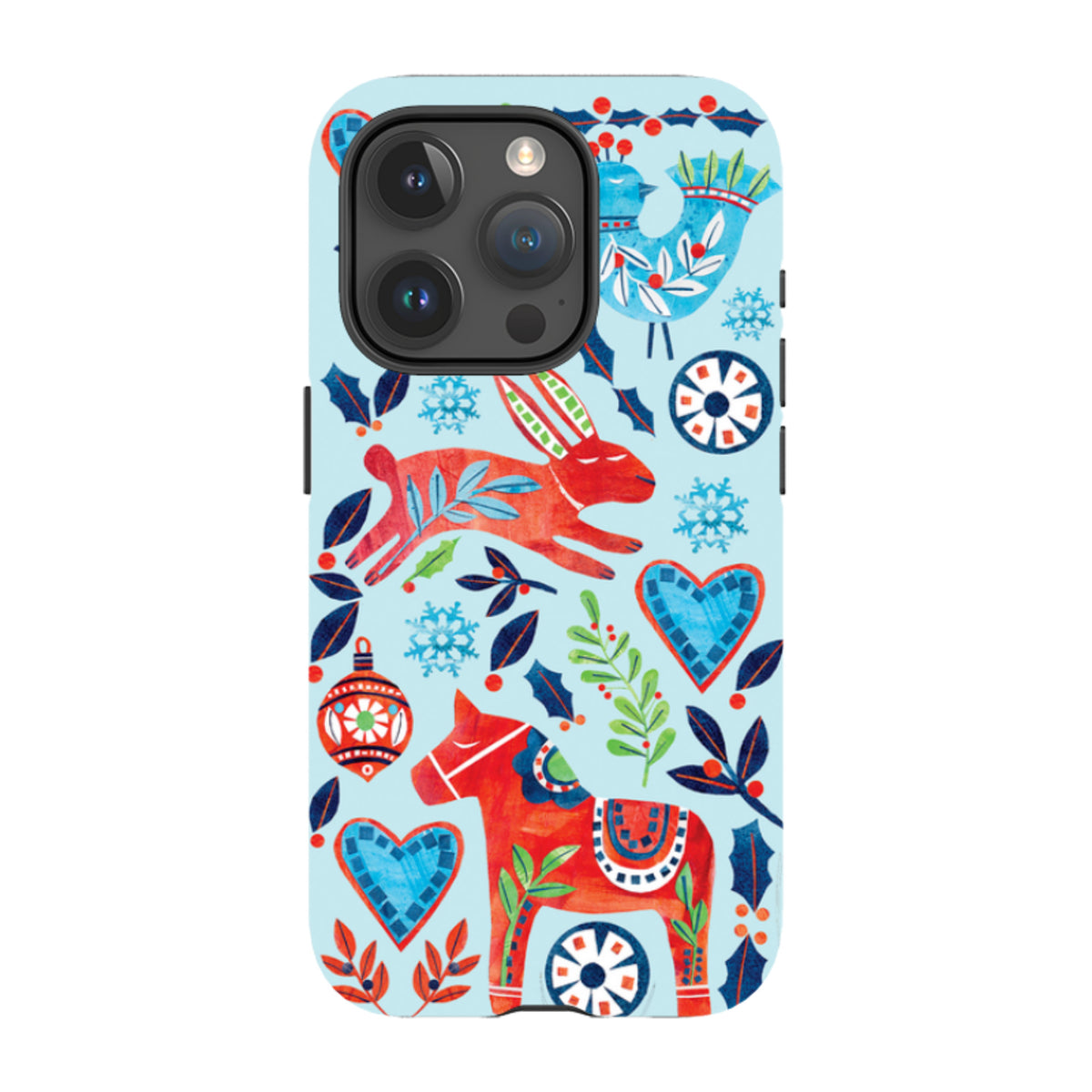iPhone MagSafe Tough Case - Scandi Holidays By Tracey English