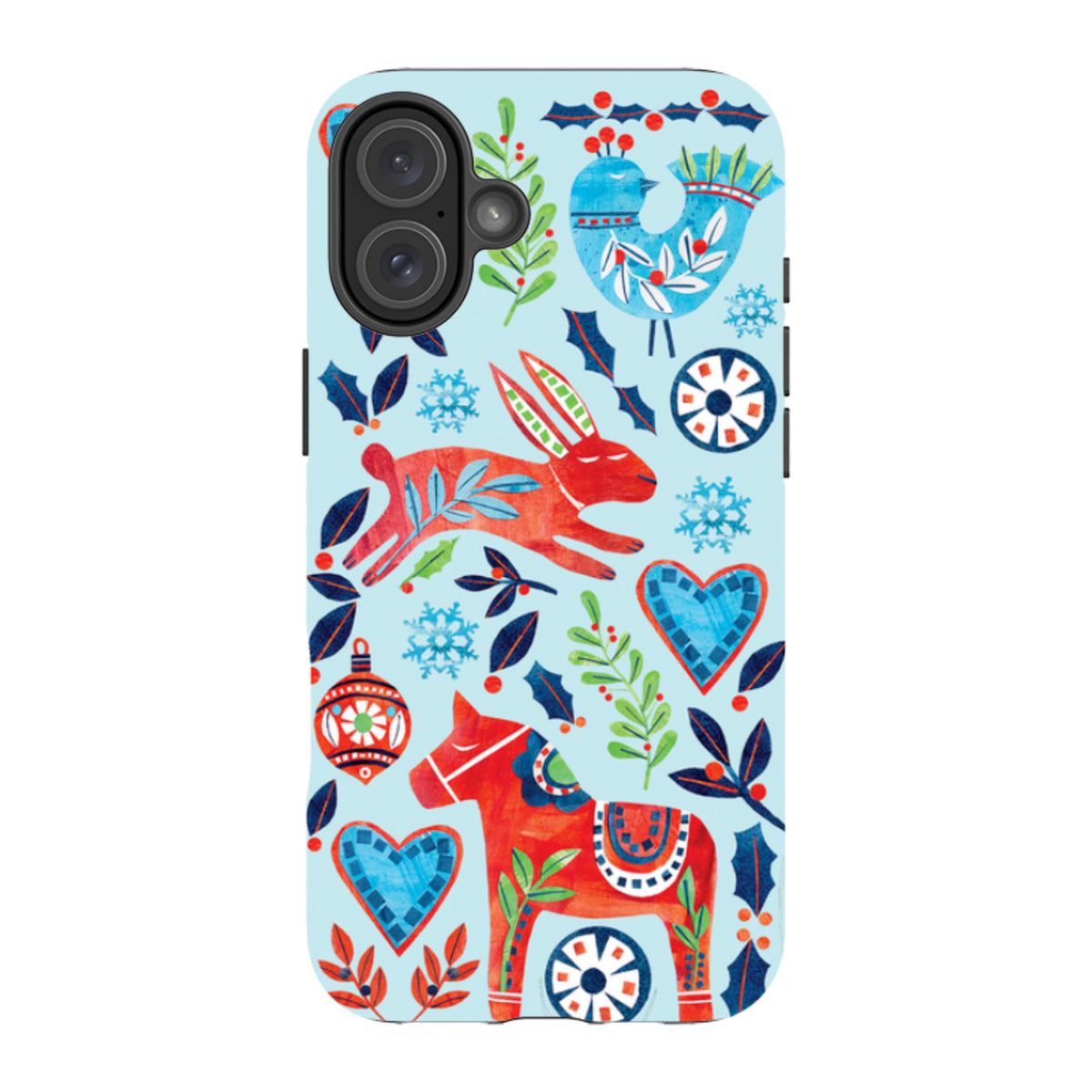 iPhone MagSafe Tough Case - Scandi Holidays By Tracey English