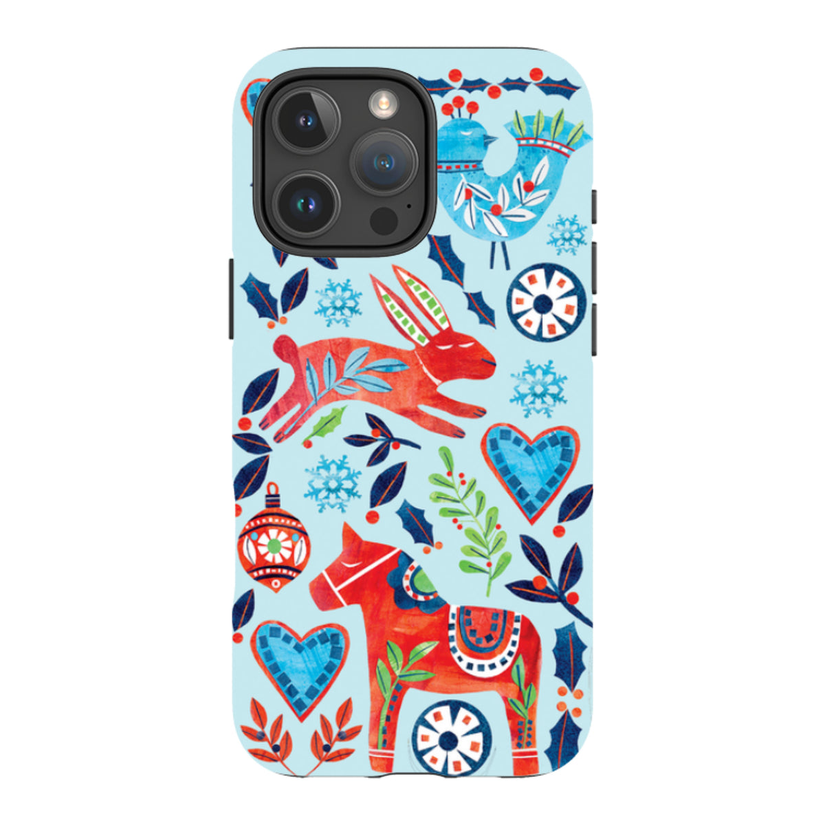 iPhone MagSafe Tough Case - Scandi Holidays By Tracey English