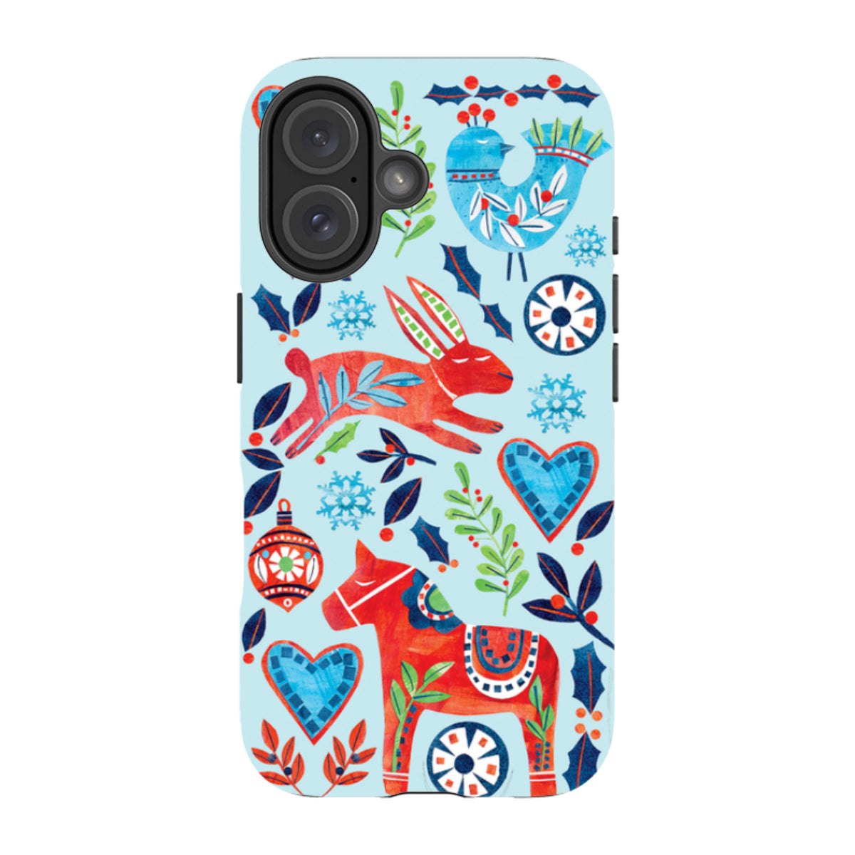 iPhone MagSafe Tough Case - Scandi Holidays By Tracey English