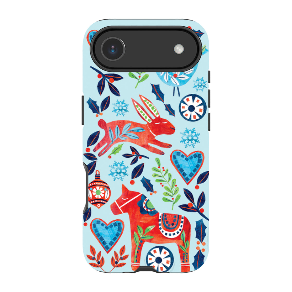 iPhone MagSafe Tough Case - Scandi Holidays By Tracey English