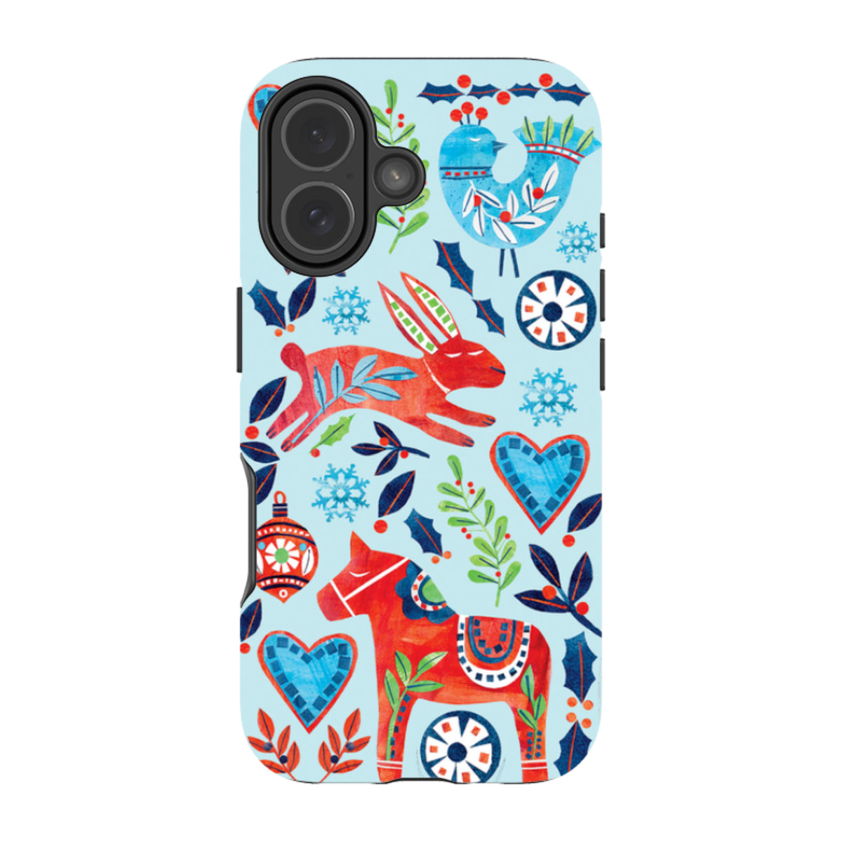 iPhone MagSafe Tough Case - Scandi Holidays By Tracey English