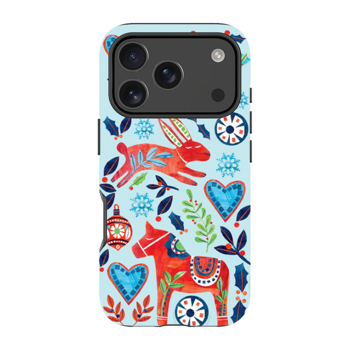 iPhone MagSafe Tough Case - Scandi Holidays By Tracey English