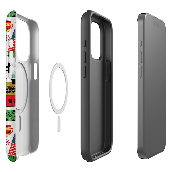 iPhone MagSafe Tough Case - Scandi Xmas