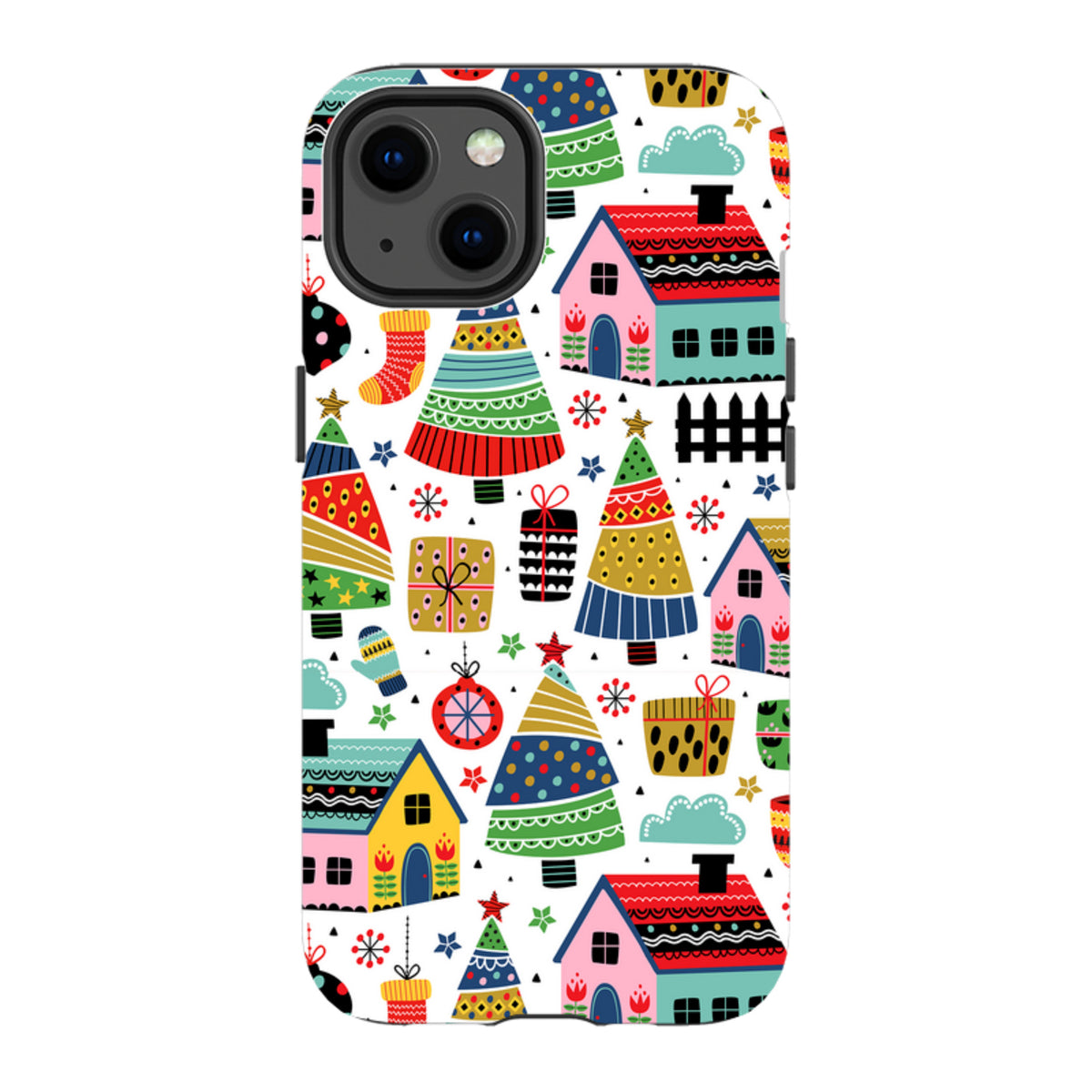 iPhone MagSafe Tough Case - Scandi Xmas
