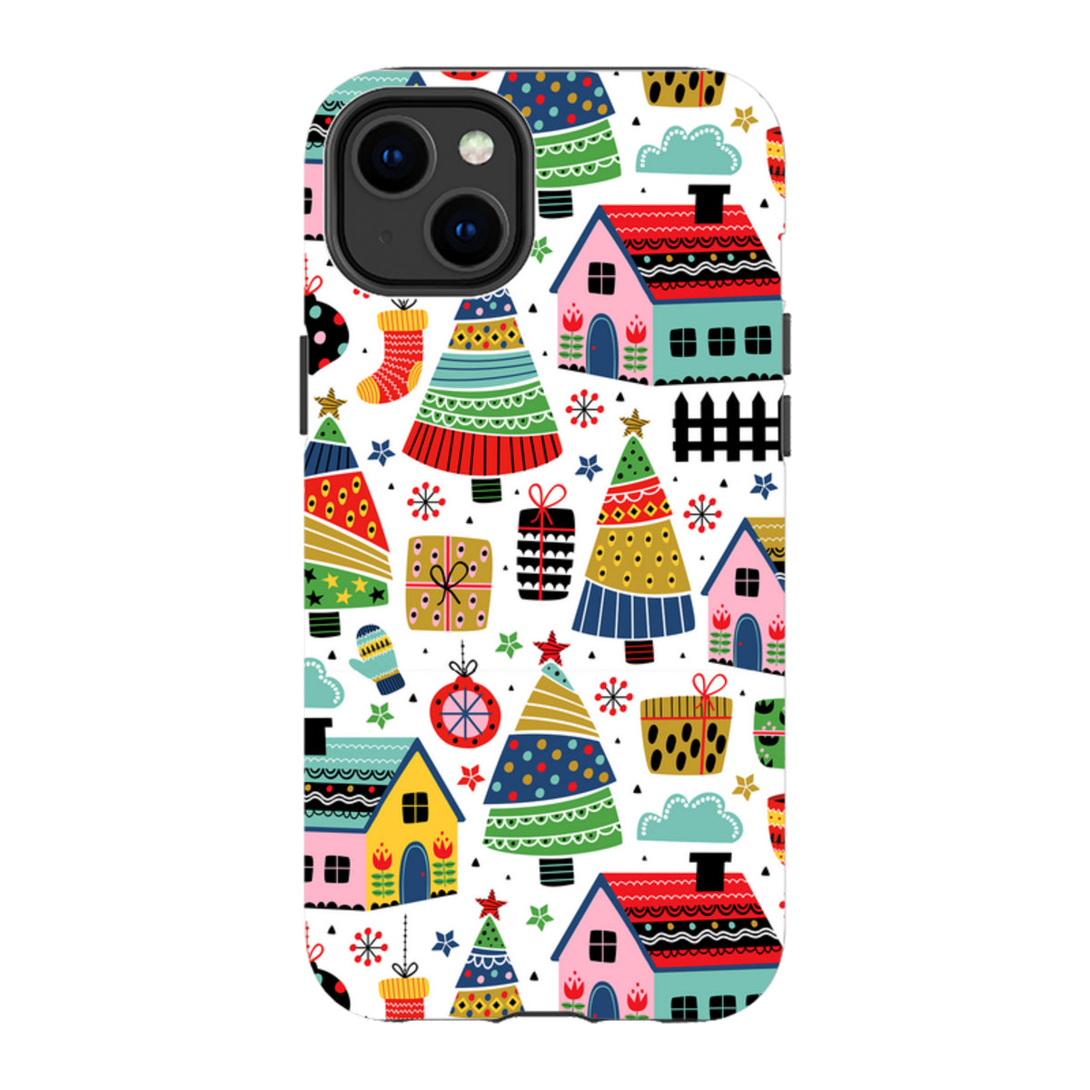 iPhone MagSafe Tough Case - Scandi Xmas