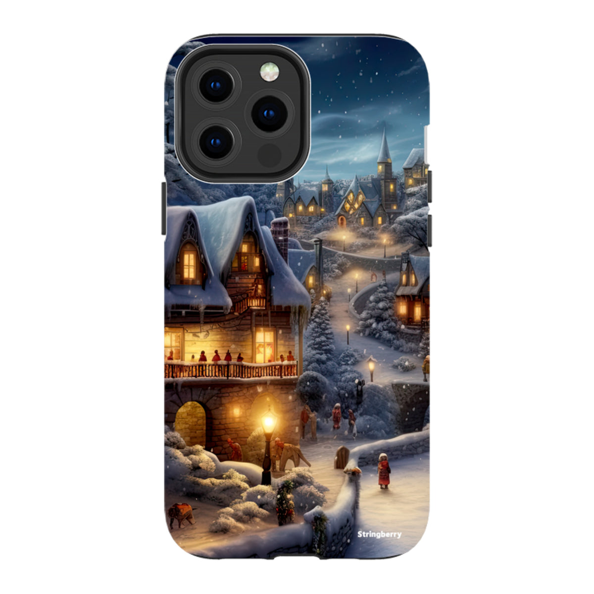 iPhone MagSafe Tough Case - Scandinavian Winter Night