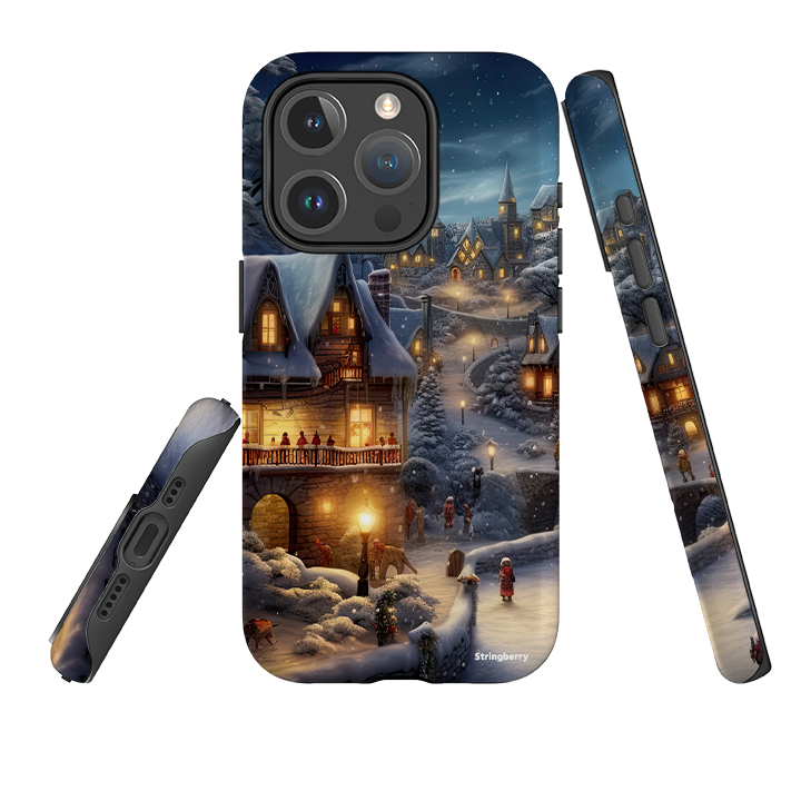 iPhone MagSafe Tough Case - Scandinavian Winter Night