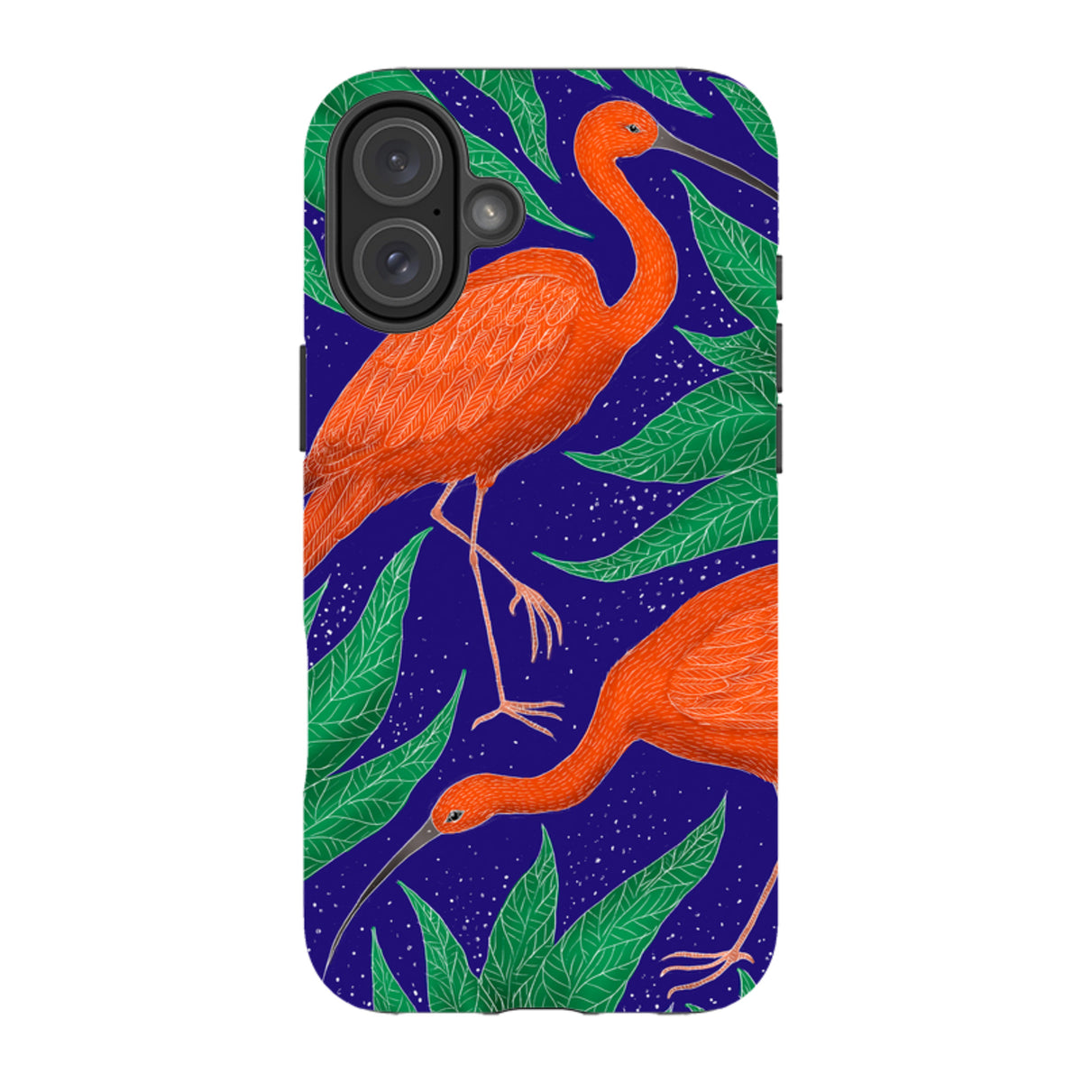 iPhone MagSafe Tough Case -  Scarlet Ibis By Catherine Rowe
