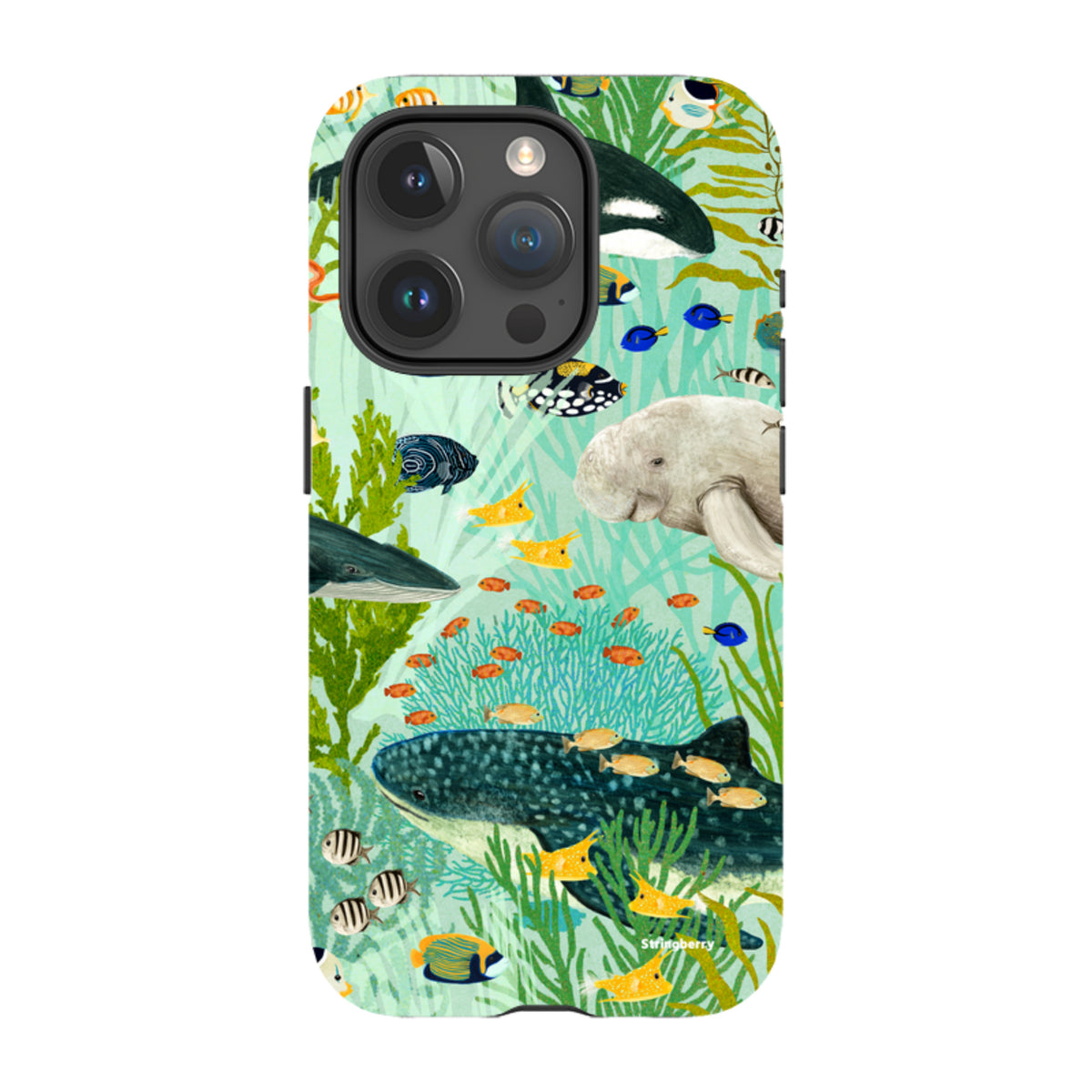 iPhone MagSafe Tough Case - Sea Life By Katherine Quinn