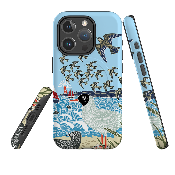 iPhone MagSafe Tough Case - Seagulls And Seals By Kate heiss