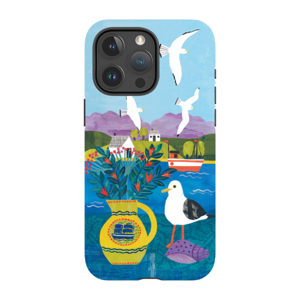 iPhone MagSafe Tough Case - Seagulls By Tracey English