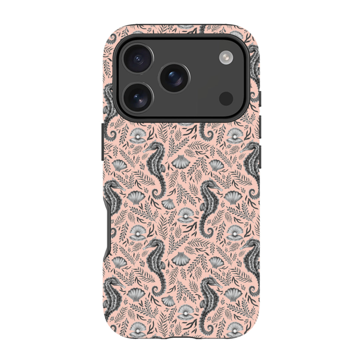 iPhone MagSafe Tough Case -  Seahorse Coral By Catherine Rowe