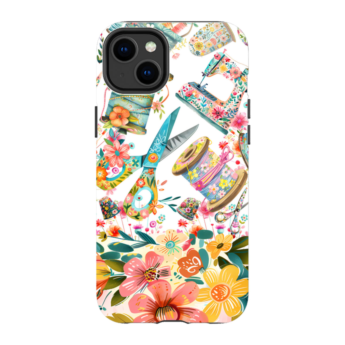 iPhone MagSafe Tough Case - Sew Happy