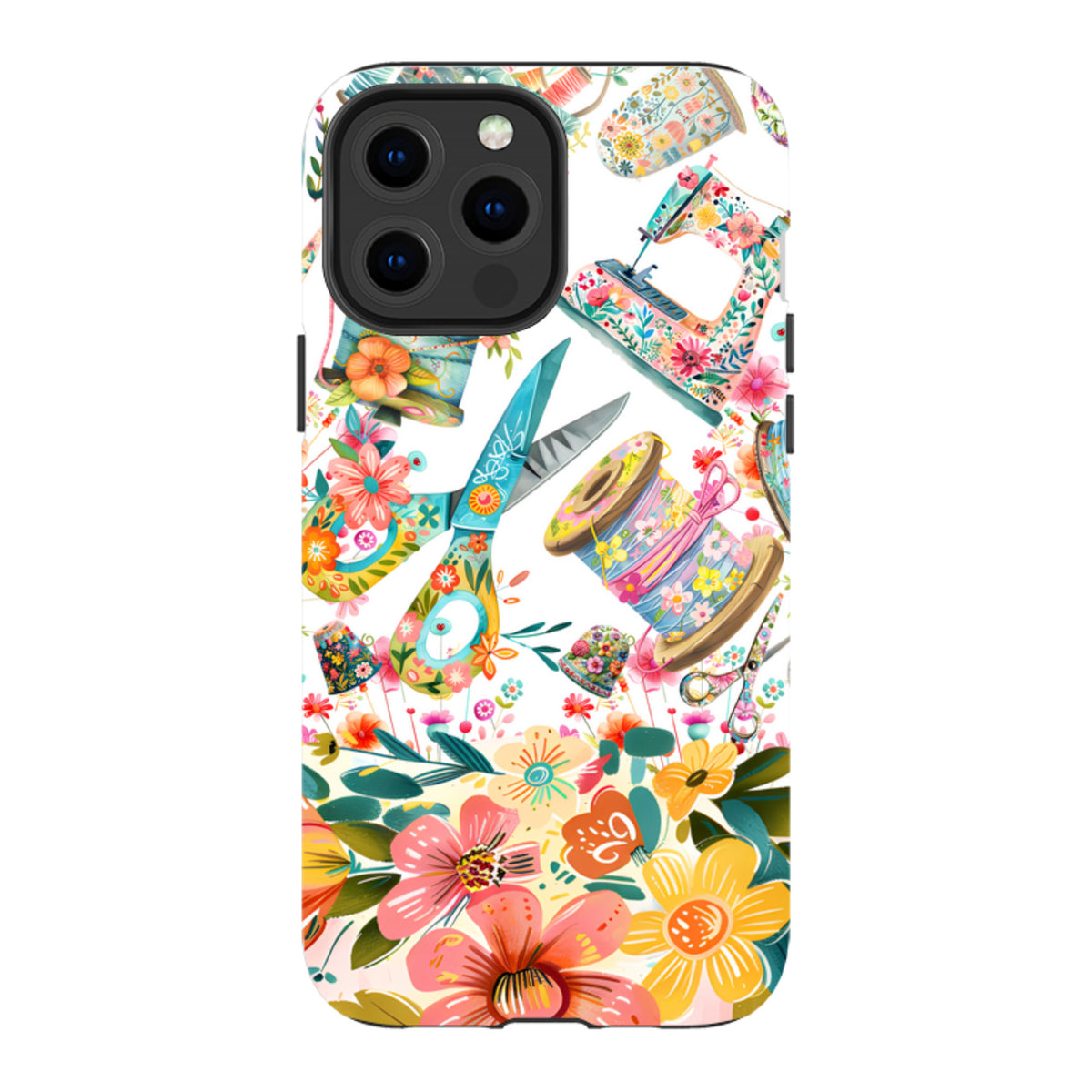 iPhone MagSafe Tough Case - Sew Happy